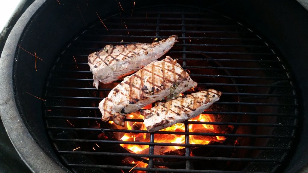 Yellow Fin Tuna — Big Green Egg Forum